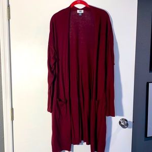 Brick Colored Cardigan